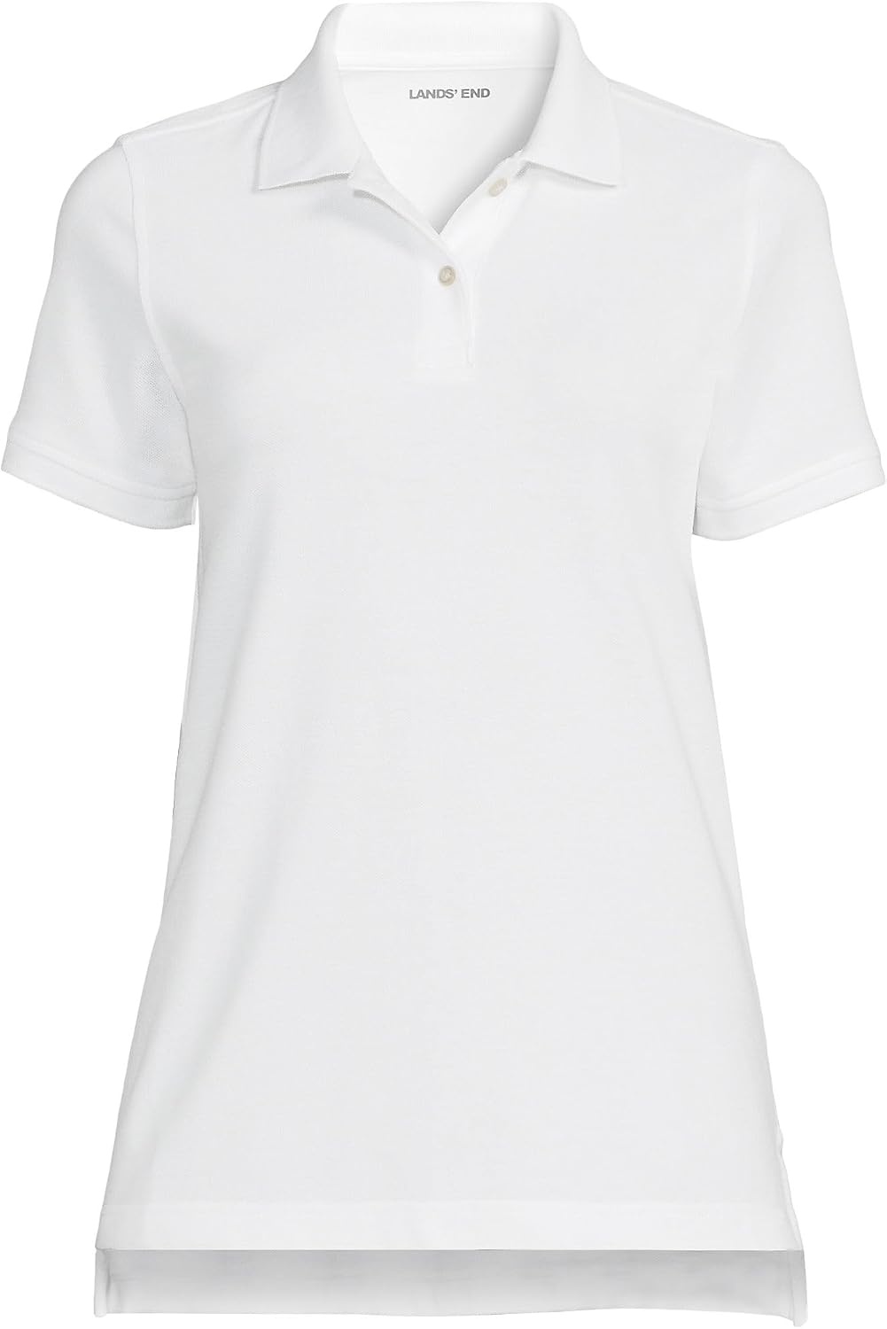 image:imageSchool Uniform Young Womens Short Sleeve Mesh Polo ShirtWhite