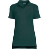 School Uniform Young Women’s Short Sleeve Mesh Polo Shirt(Evergreen)