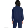 Lands’ End Women’s Serious Sweats Relaxed Quarter Zip Pullover Sweatshirt(Deep Sea Navy)