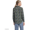 Lands’ End Women’s Pinwale Cord Long Sleeve Shirt(Woodland Forest Multi Floral)