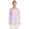 Light Rose Pink Awning Stripe