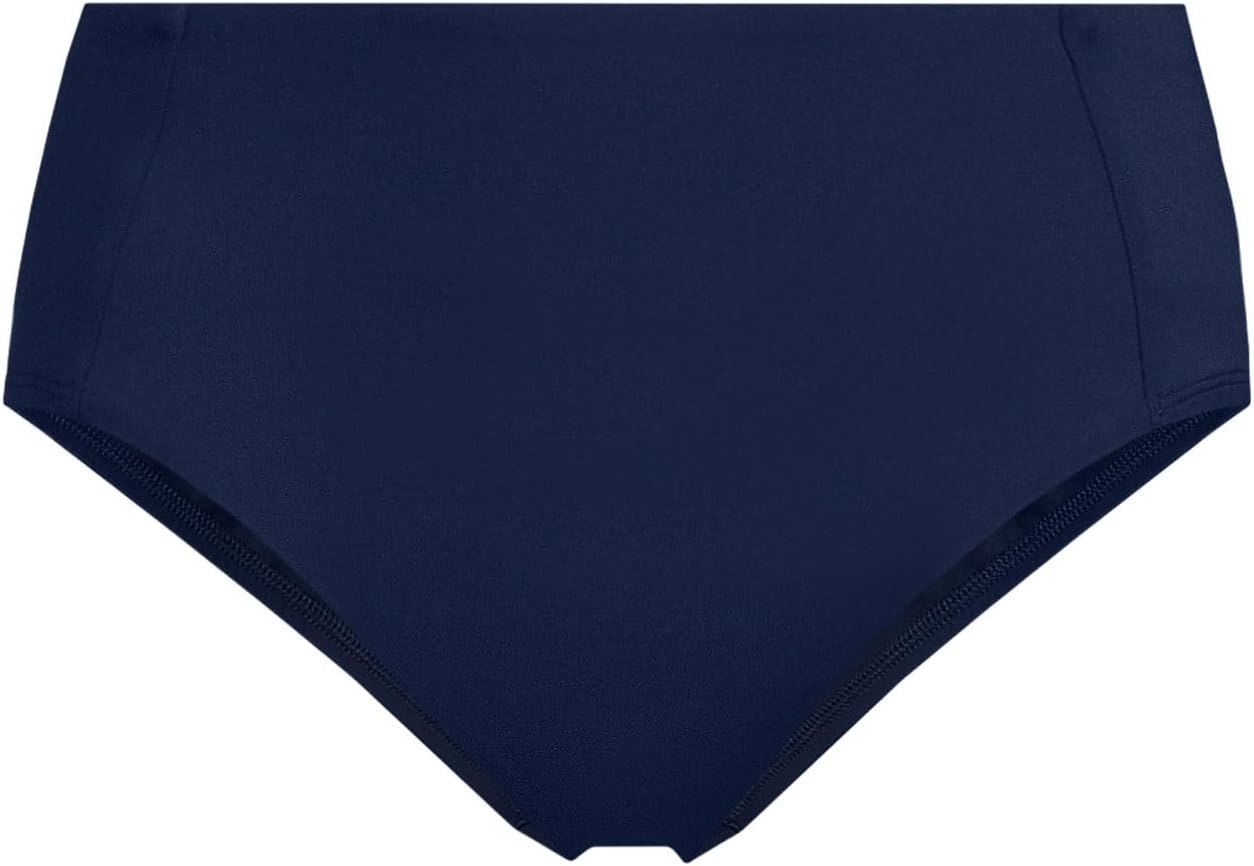 image:imageLands End Womens Mid Rise Bikini BottomsDeep Sea Navy