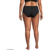 Lands’ End Women’s Mid Rise Bikini Bottoms(Black)