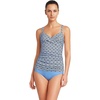Lake Blue Geo Floral