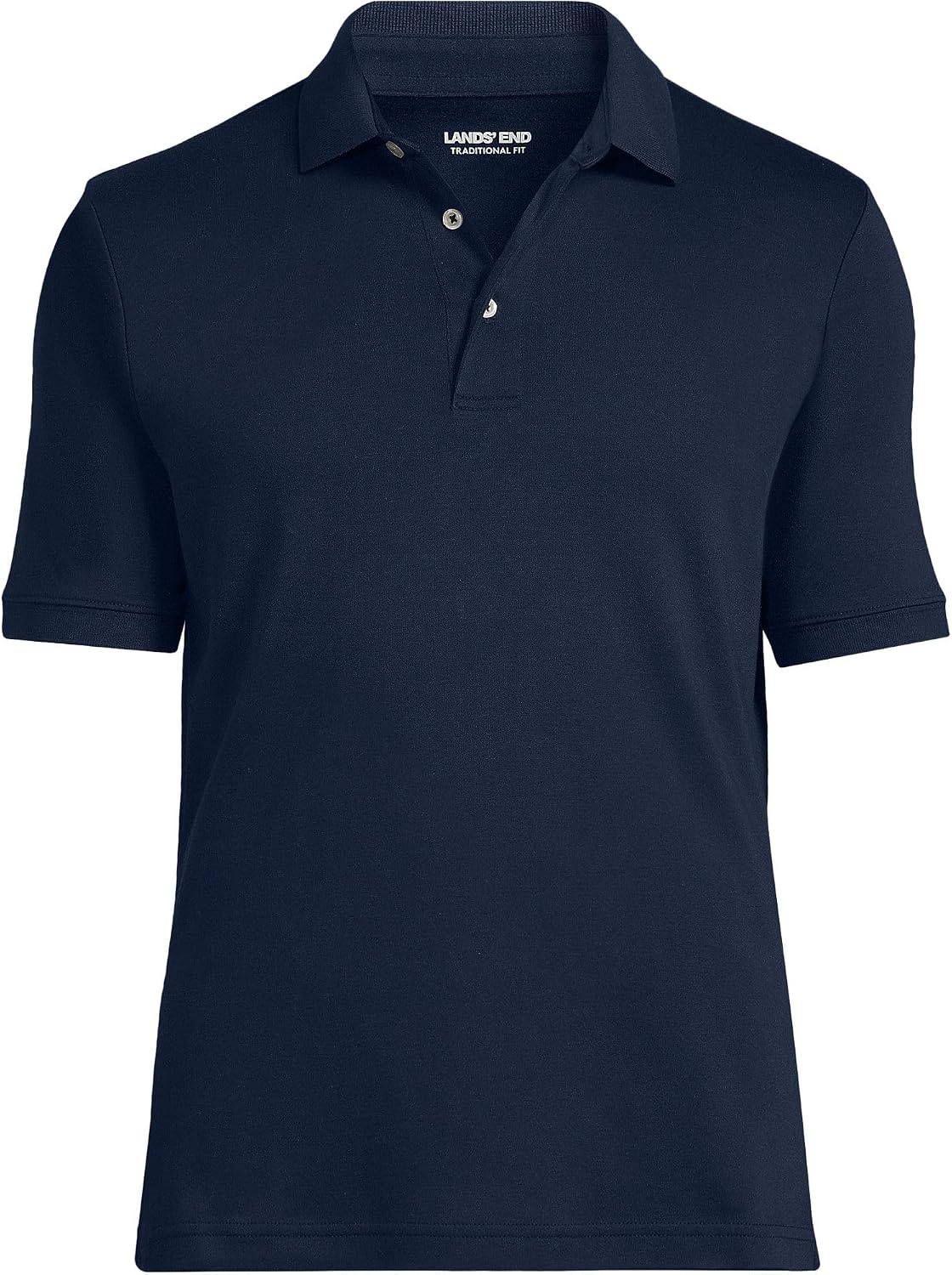 image:imageLands End Mens Supima Cotton Polo ShirtRadiant Navy