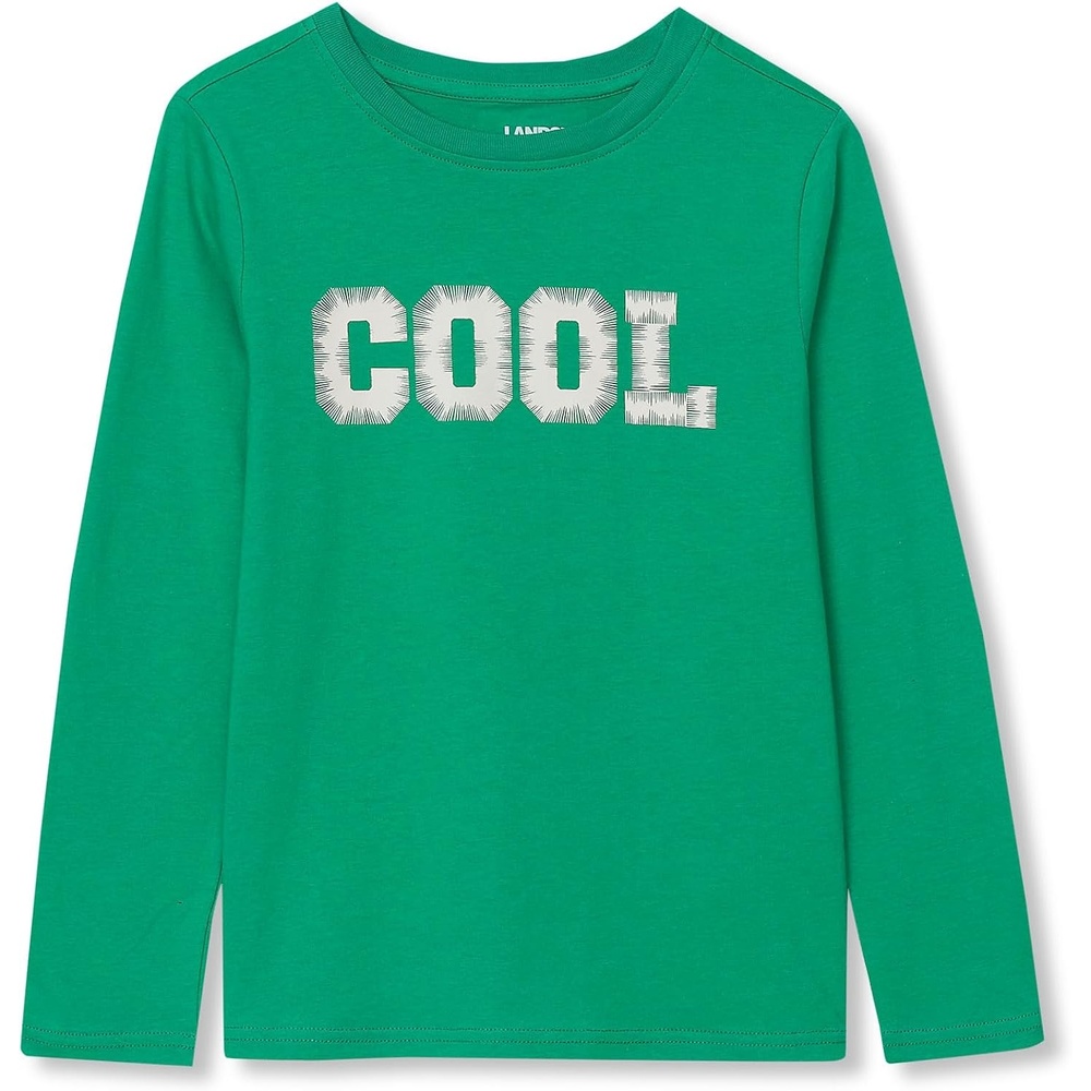 image:imageLands End Boys Graphic T ShirtCoolDeep Mint