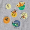 Lands’ End Boys Graphic T Shirt(Bugs/Gray Heather)