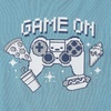 Lands’ End Boys Graphic T Shirt(Game on/Steel Blue)