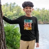 Lands’ End Boys Graphic T Shirt(Glow in the Dark/Black)