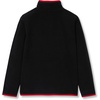 Lands’ End Kids Fleece Quarter Zip(Charcoal Gray/Black)