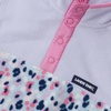 Lands’ End Kids Fleece Quarter Zip(Cheetah/Purple Heather)