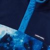 Lands’ End Kids Fleece Quarter Zip(Galaxy/French Blue)