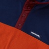 Lands’ End Kids Fleece Quarter Zip(Orange/Navy)