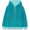 Lands’ End Kids High Pile Lined Zip Hoodie(Aruba Blue/Baltic Teal)