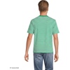 Lands’ End Men’s Super-T Short Sleeve T-Shirt(Vibrant Clover/White Stripe)