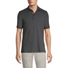 Lands’ End Men’s Supima Cotton Polo Shirt(Dark Charcoal Heather)