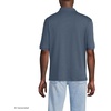 Lands’ End Men’s Supima Cotton Polo Shirt(Dusk Indigo Heather)