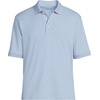 Lands’ End Men’s Supima Cotton Polo Shirt(Light Pool Blue Heather)