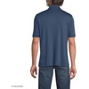 Lands’ End Men’s Supima Cotton Polo Shirt(Nightfall Blue)