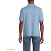 Lands’ End Men’s Supima Cotton Polo Shirt(Pale Slate Blue)