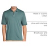 Lands’ End Men’s Supima Cotton Polo Shirt(Tourmaline)