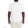Lands’ End Men’s Supima Cotton Polo Shirt(White)