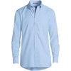 Lands’ End Men’s Tailored Fit No Iron Solid American-Grown Supima Cotton Oxford Dress Shirt(Blue)