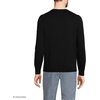 Men’s Fine Gauge Cotton Cardigan(Black)