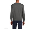 Men’s Fine Gauge Cotton Cardigan(Charcoal Heather)