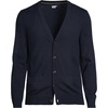 Men’s Fine Gauge Cotton Cardigan(Radiant Navy)