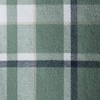 Men’s Short Sleeve No Iron Twill Shirt(Eucalyptus/Navy Plaid)
