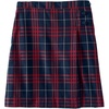 Lands’ End School Uniform Girls Solid A-line Skirt Below the Knee(Classic Navy Large Plaid)