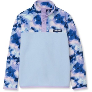 Lands’ End Kids Fleece Quarter Zip(Galaxy/Sky Blue)