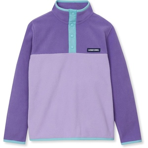 Lands’ End Kids Fleece Quarter Zip(Lilac Breeze/Dahlia Purple)