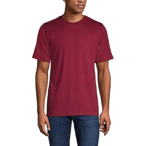 Lands’ End Men’s Super-T Short Sleeve T-Shirt(Rich Burgundy)