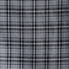 Lands’ End Men’s Flannel Pajama Pants(Gray Stone/Black Plaid)