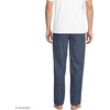 Lands’ End Men’s Flannel Pajama Pants(Nightfall Blue/Navy Plaid)