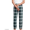 Lands’ End Men’s Flannel Pajama Pants(Pine/Yellow/Navy Plaid)
