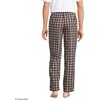 Lands’ End Men’s Flannel Pajama Pants(Radiant Navy/Khaki Plaid)