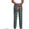 Lands’ End Men’s Flannel Pajama Pants(Spruce/Woodland Green Plaid)