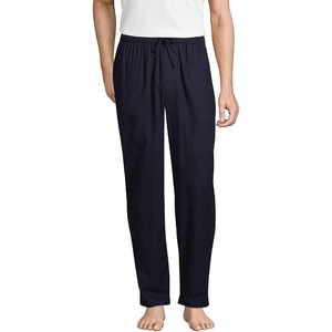Lands’ End Men’s Flannel Pajama Pants(Radiant Navy)