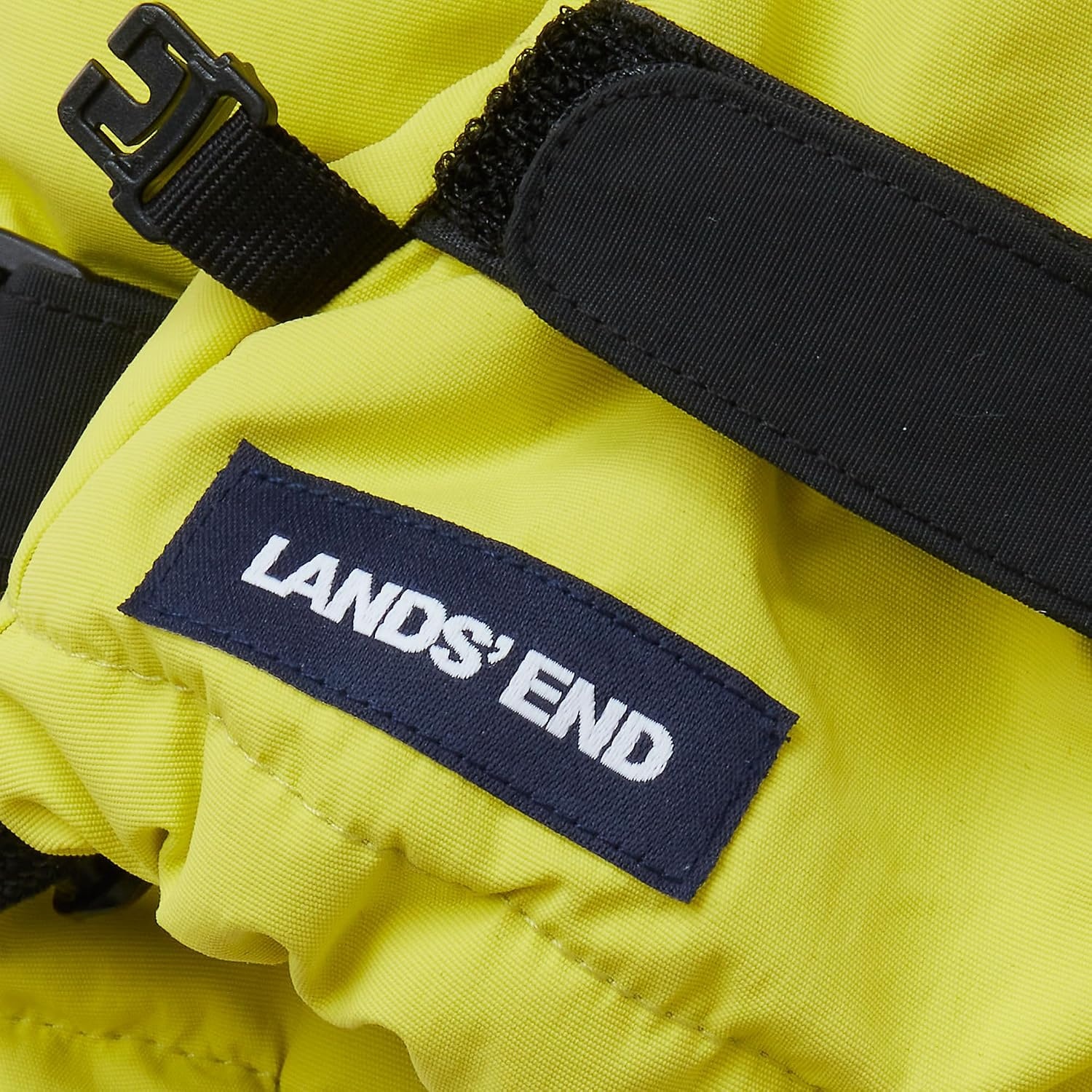 image:imageLands End Kids Squall GlovesAvocado GreenPale Yellow
