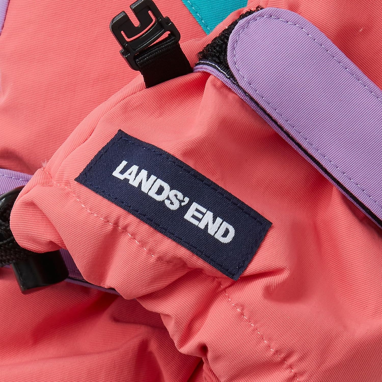 image:imageLands End Kids Squall GlovesCeramic BlueSugar Coral