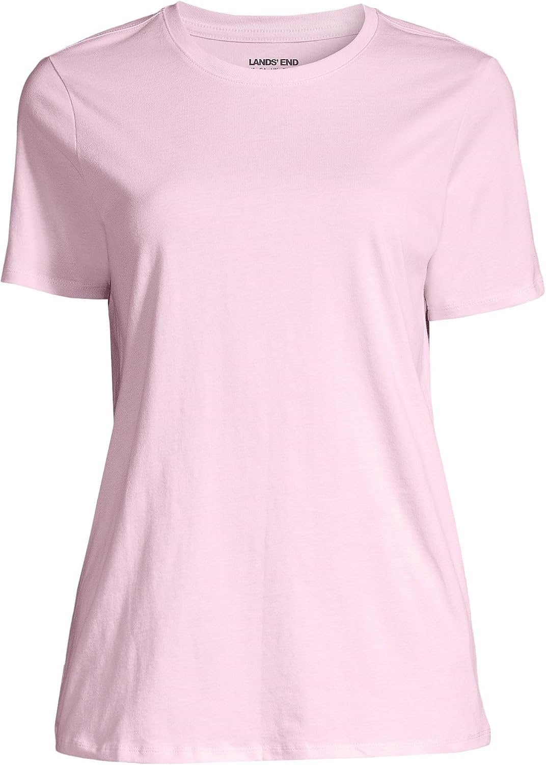 image:imageLands End Womens Short Sleeve Uniform TShirtIce Pink