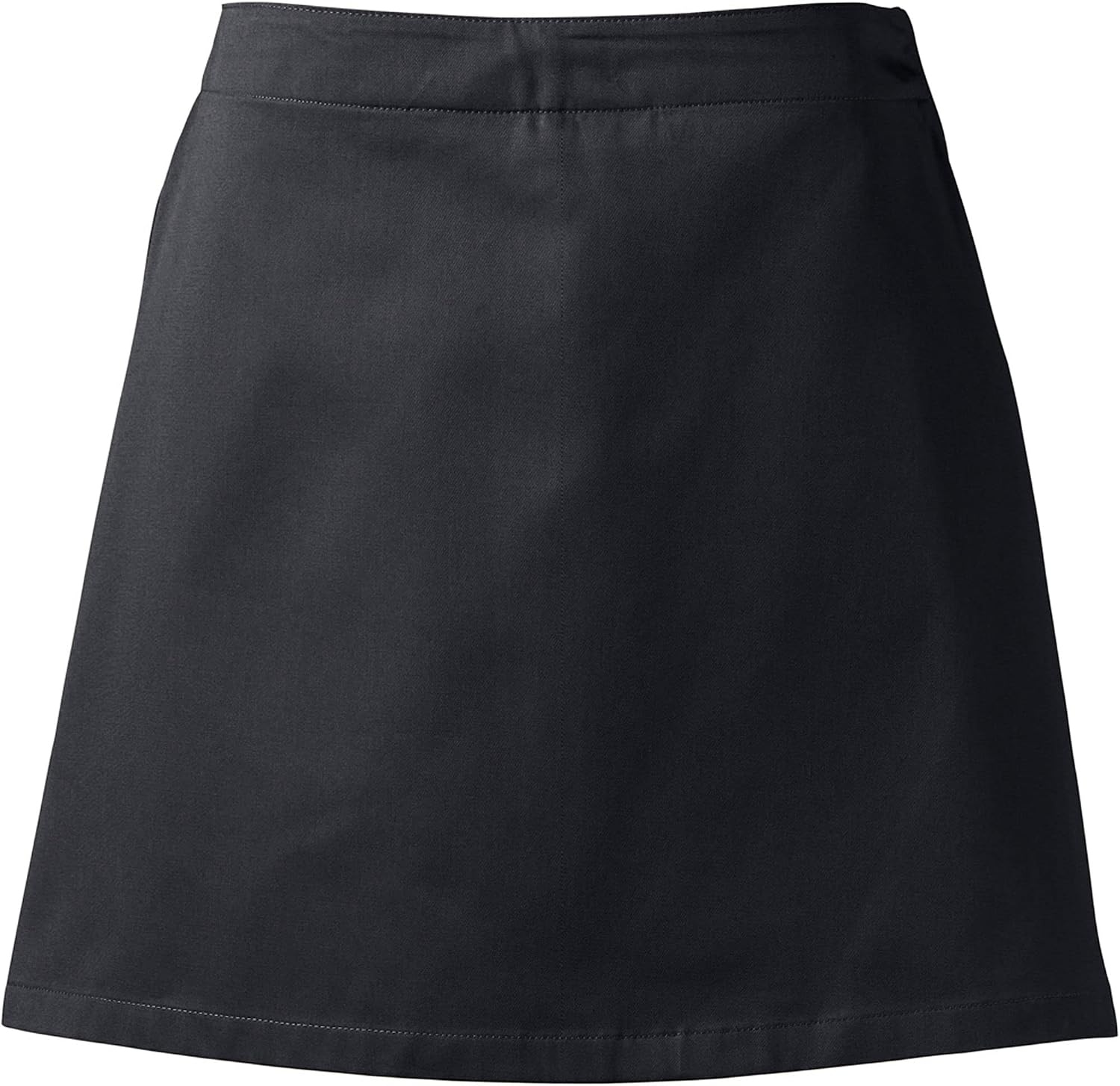 image:imageSchool Uniform Young Womens Blend Chino Skort Above KneeBlack