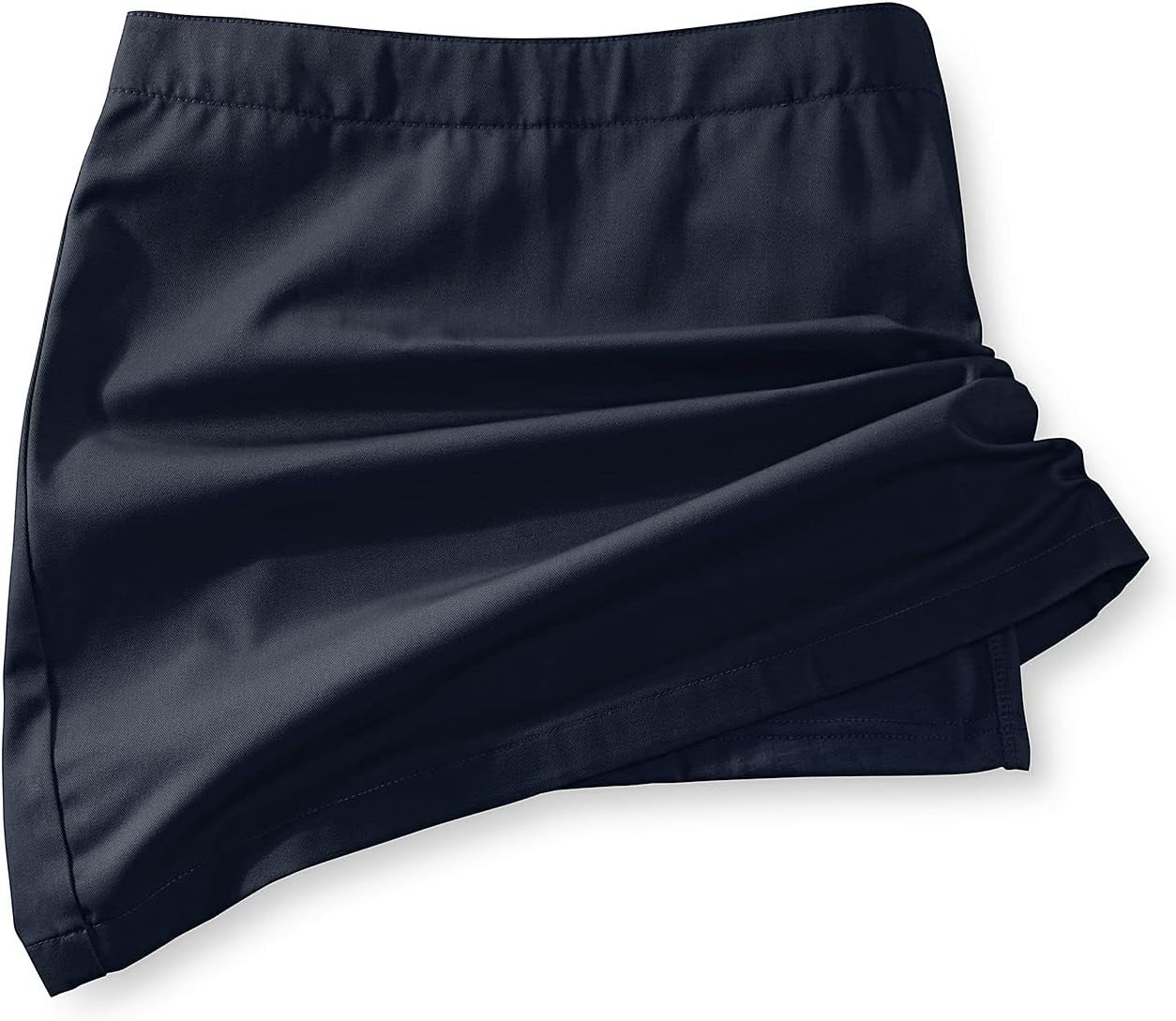 image:imageSchool Uniform Young Womens Blend Chino Skort Above KneeClassic Navy