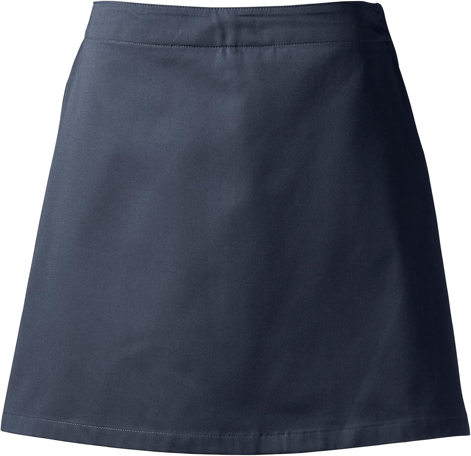 image:imageSchool Uniform Young Womens Blend Chino Skort Above KneeClassic Navy