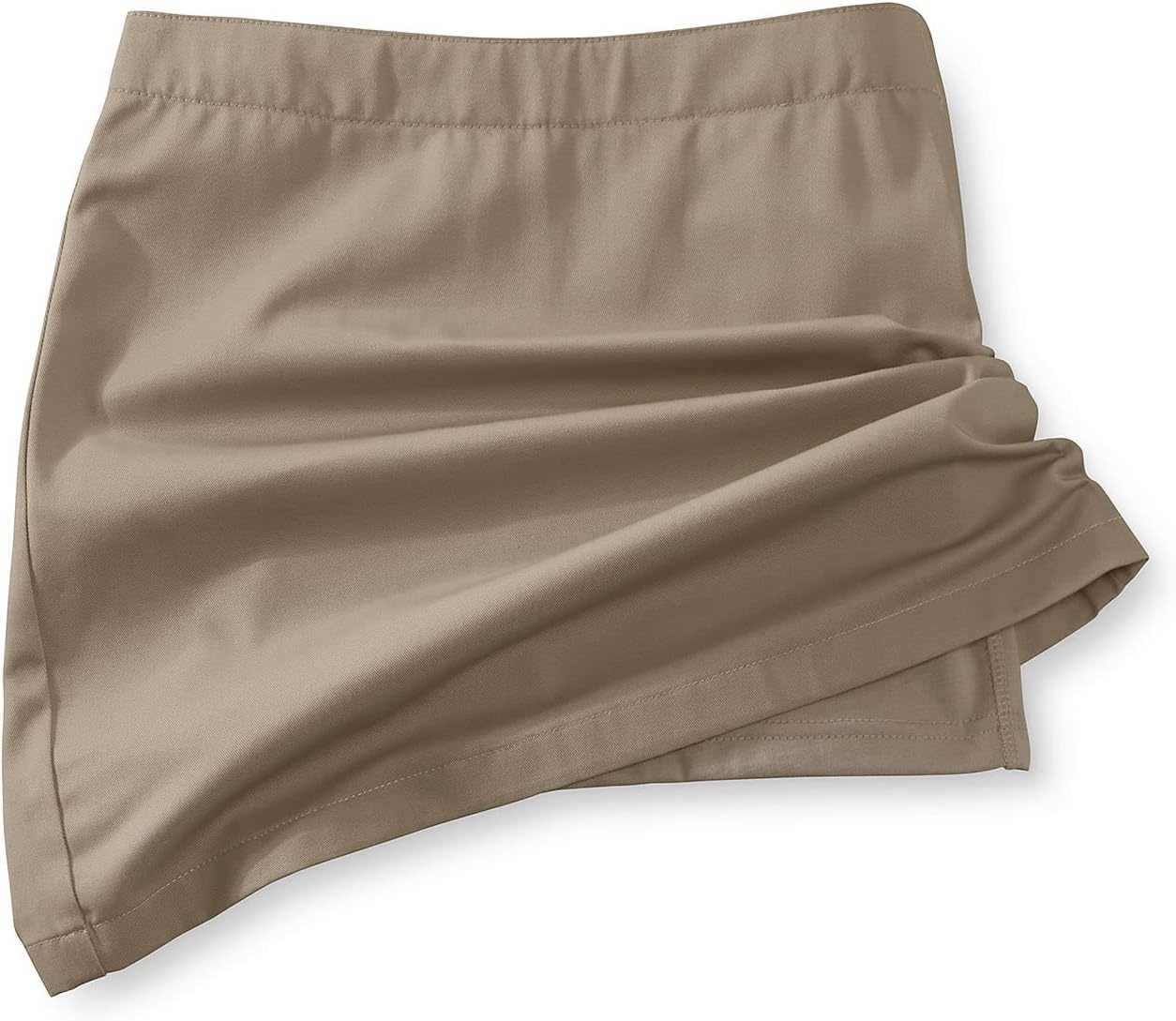 image:imageSchool Uniform Young Womens Blend Chino Skort Above KneeKhaki
