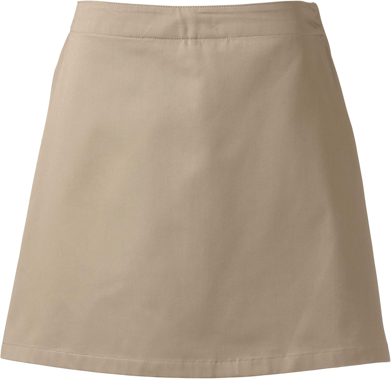image:imageSchool Uniform Young Womens Blend Chino Skort Above KneeKhaki