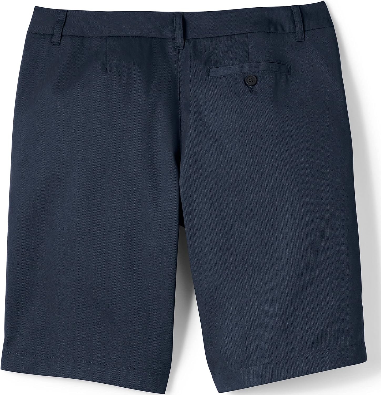 image:imageSchool Uniform Young Womens Plain Front Blend Chino ShortsClassic Navy